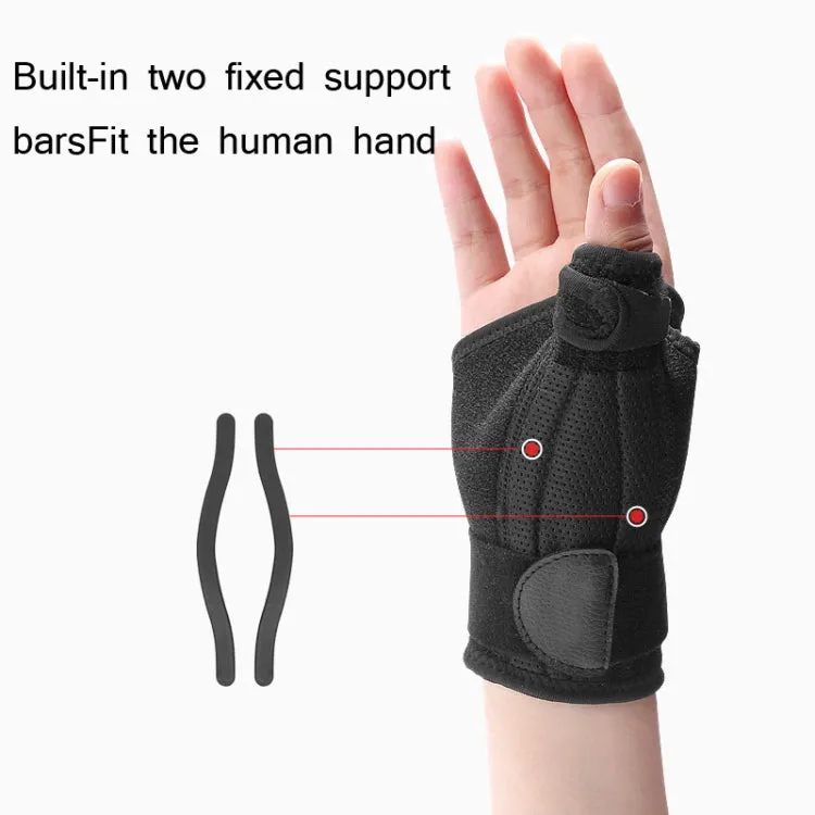 1 Paris Thumb Fracture Sprain Fixation Brace Tendon Sheath Breathable Wrist Brace