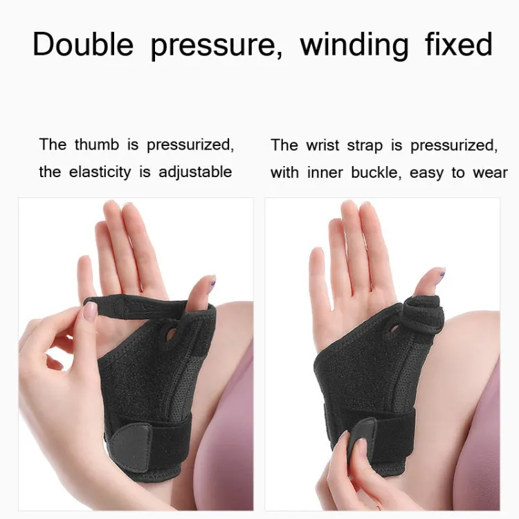 1 Paris Thumb Fracture Sprain Fixation Brace Tendon Sheath Breathable Wrist Brace