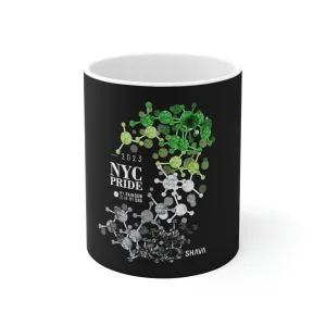 Aromantic NYC Pride Ceramic Mug - Rainbow Is In My DNA