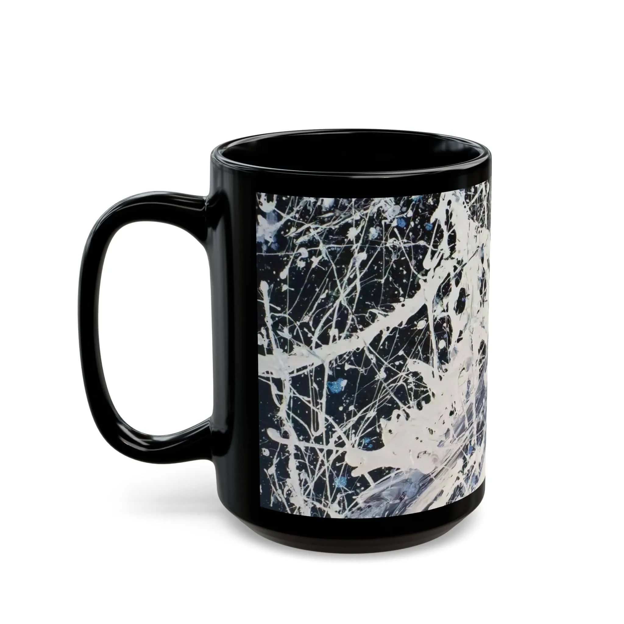 Awakening 15oz Black Mug by Jumper Maybach®