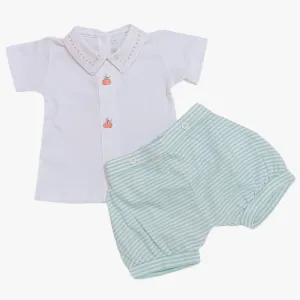 Baby Boys 2pc Pima Cotton Diaper Sets