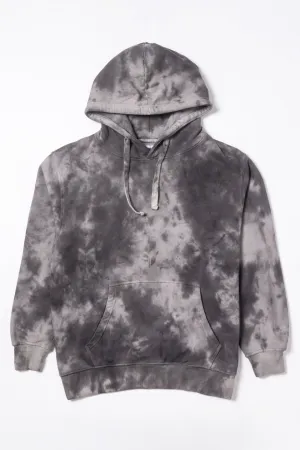 Bayside Ink Blotch Hoodie - Midnight Fog