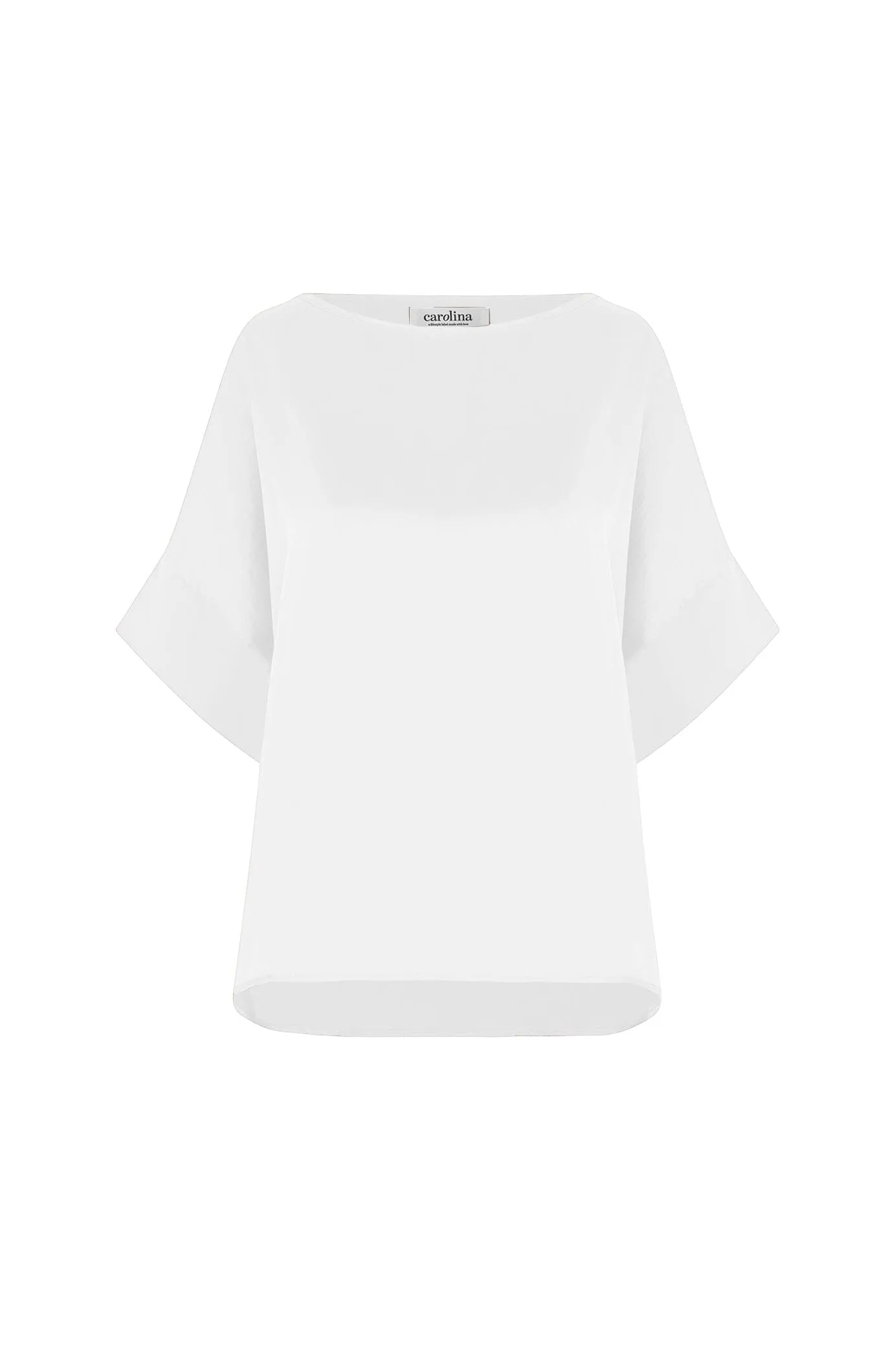 Bianca Short Sleeve Top White