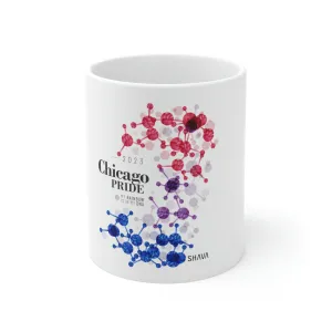 Bisexual Flag Ceramic Mug Chicago Pride - Rainbow Is In My DNA