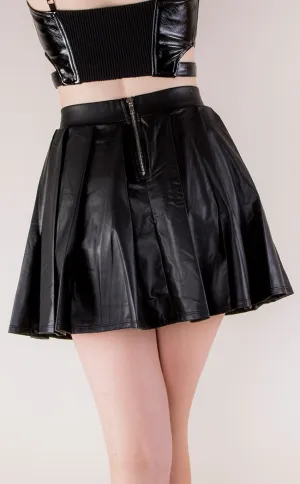 Britney Pleated Mini Skirt