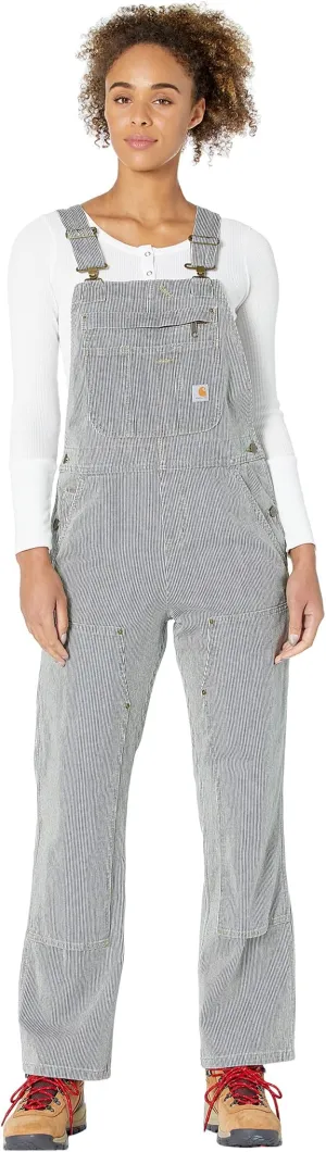 Carhartt Denim Relaxed Jumpsuit in Railroad Stripe