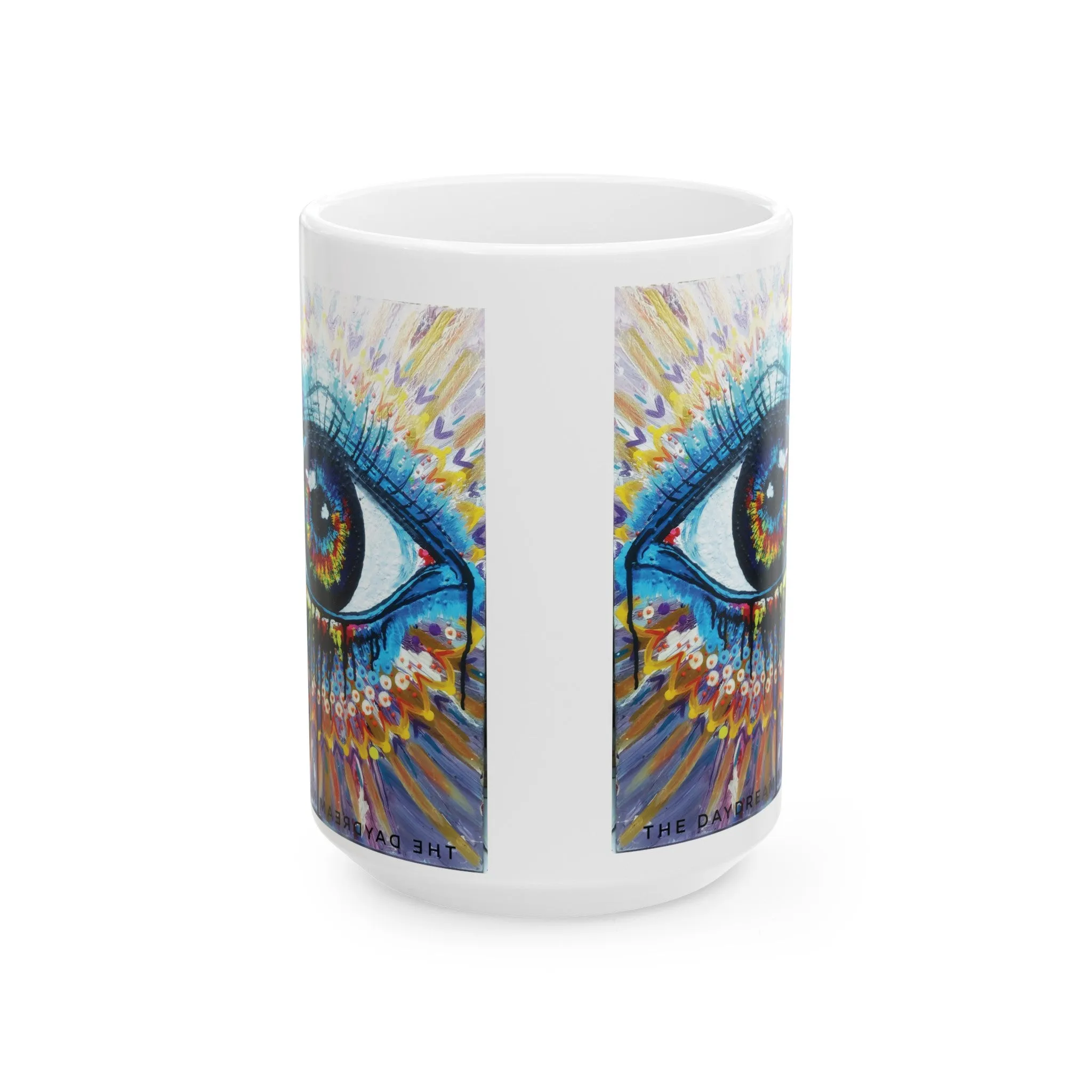 Ceramic Mug, (11oz, 15oz) Artwork Eye of the Soul