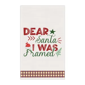 Christmas Kitchen Towel - Pink Christmas