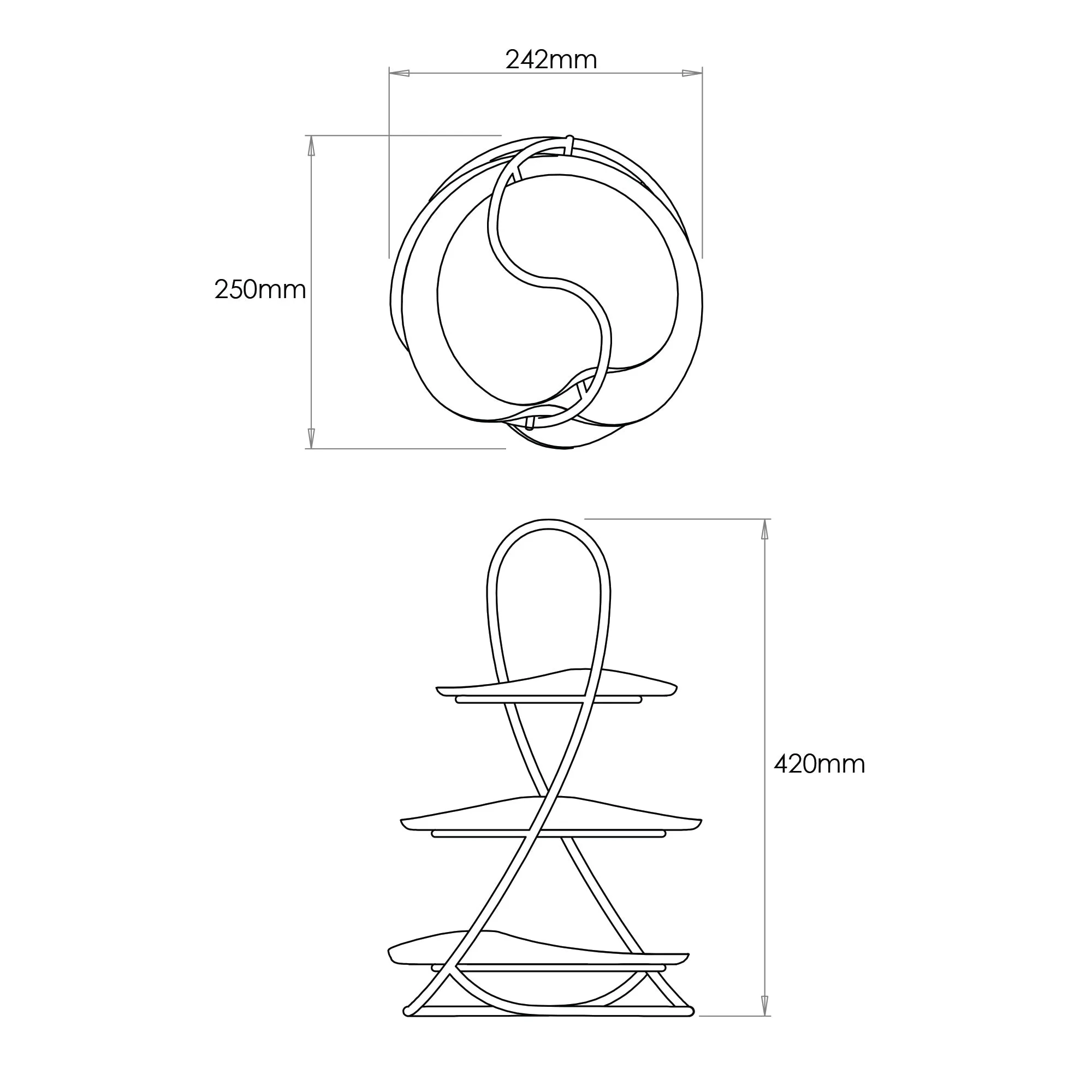 Drift Cake Stand