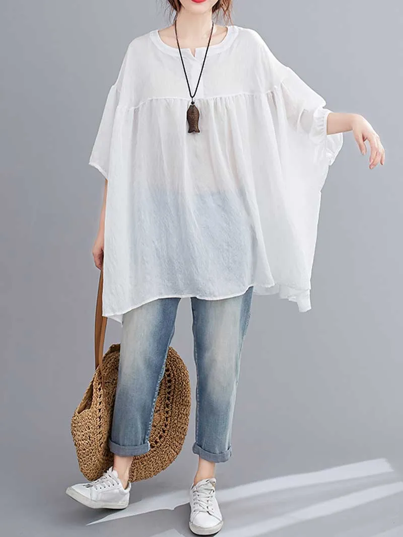 Endless Love Round Neck Cotton Top