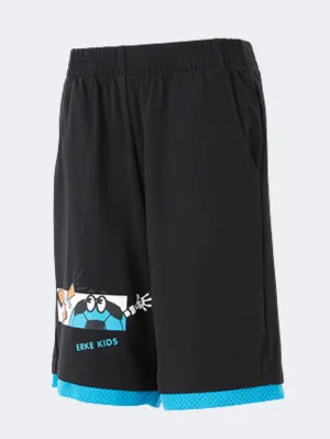 Erke Knitted Little-Boys Lifestyle Short Black