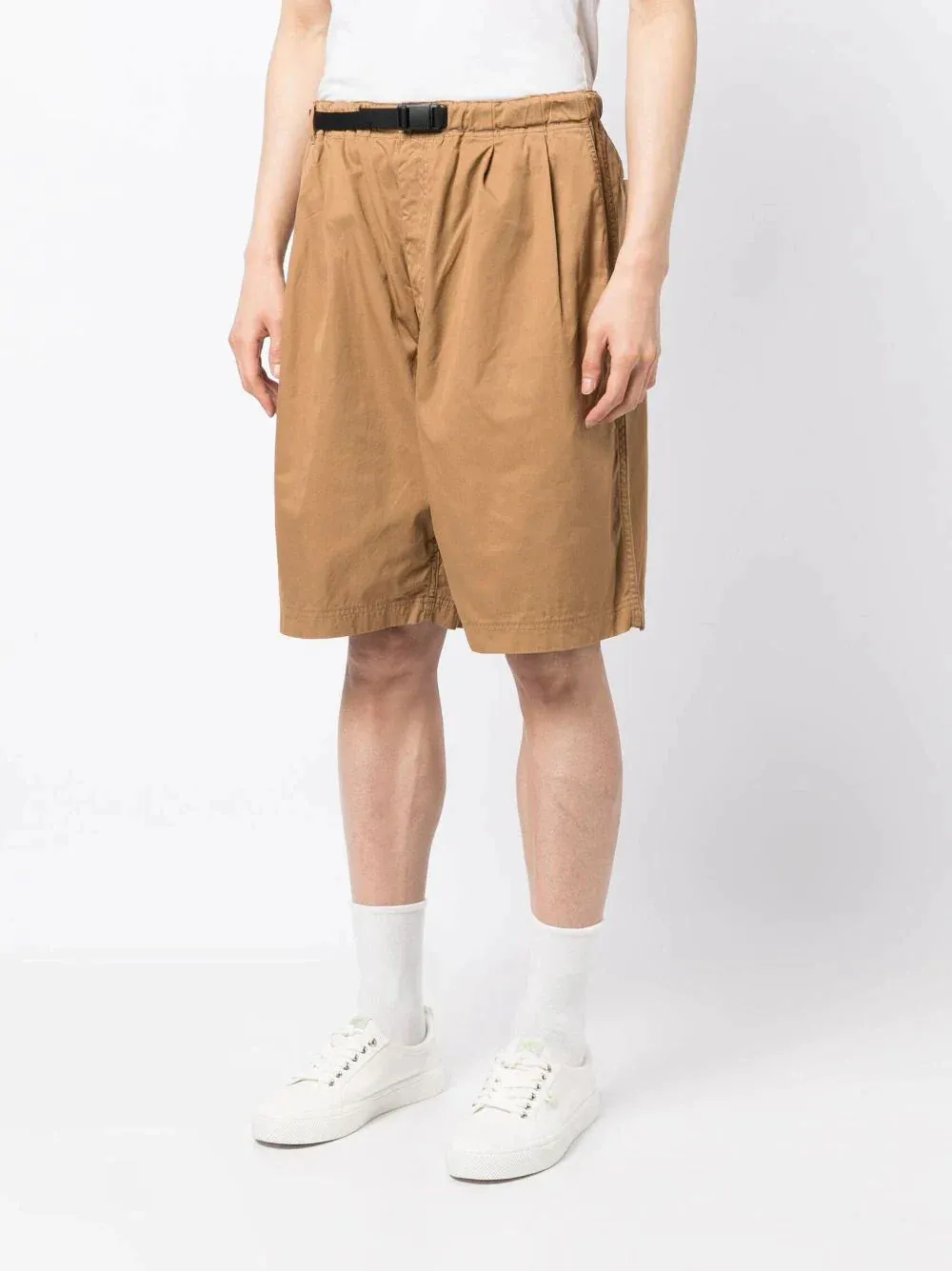 Garment Dyed Gabardine Shorts