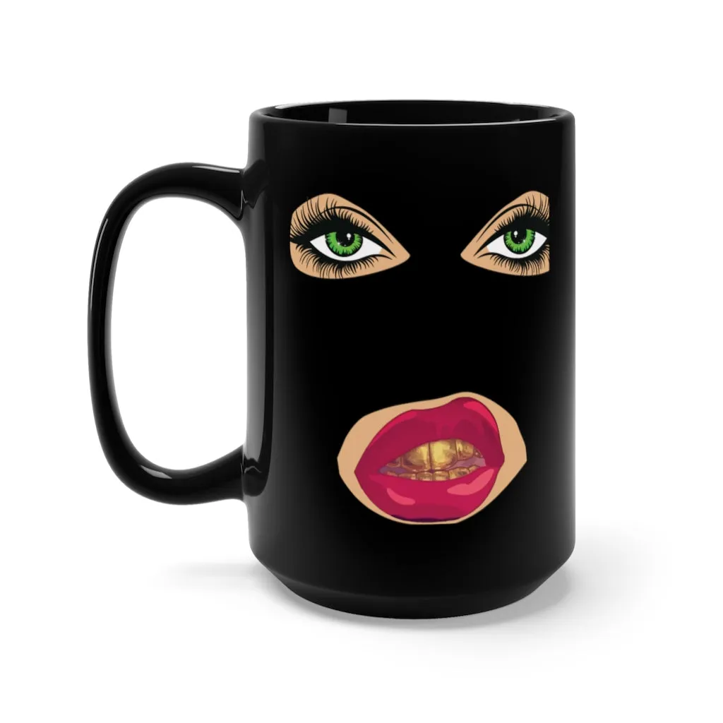 GOLD GRILL GANG Black Mug 15oz