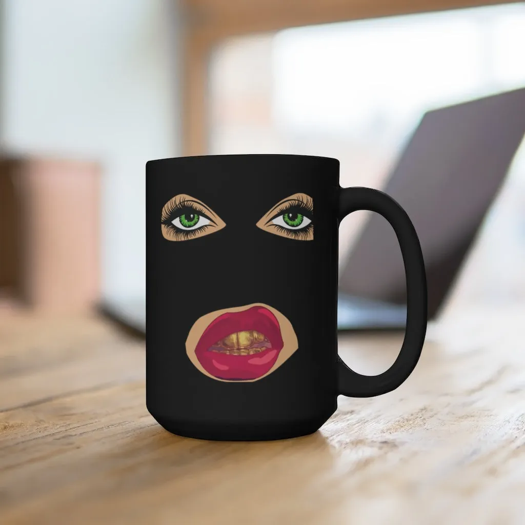 GOLD GRILL GANG Black Mug 15oz