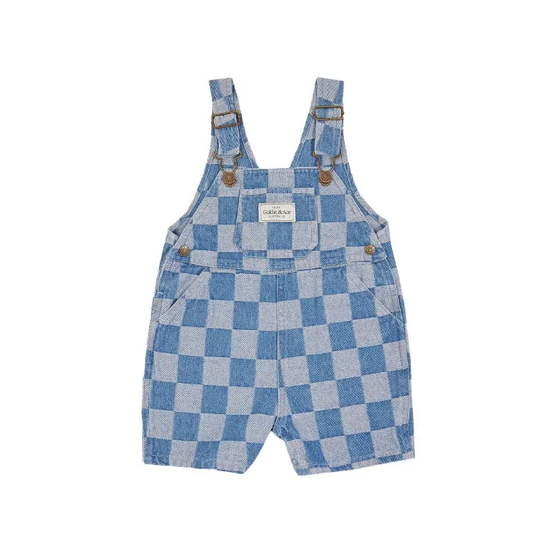 Goldie & Ace Burton Overalls - Check