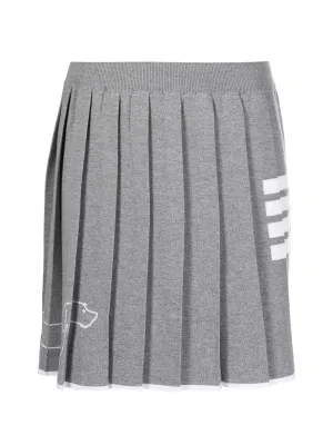 Hector Icon Pleated Mini Skirt