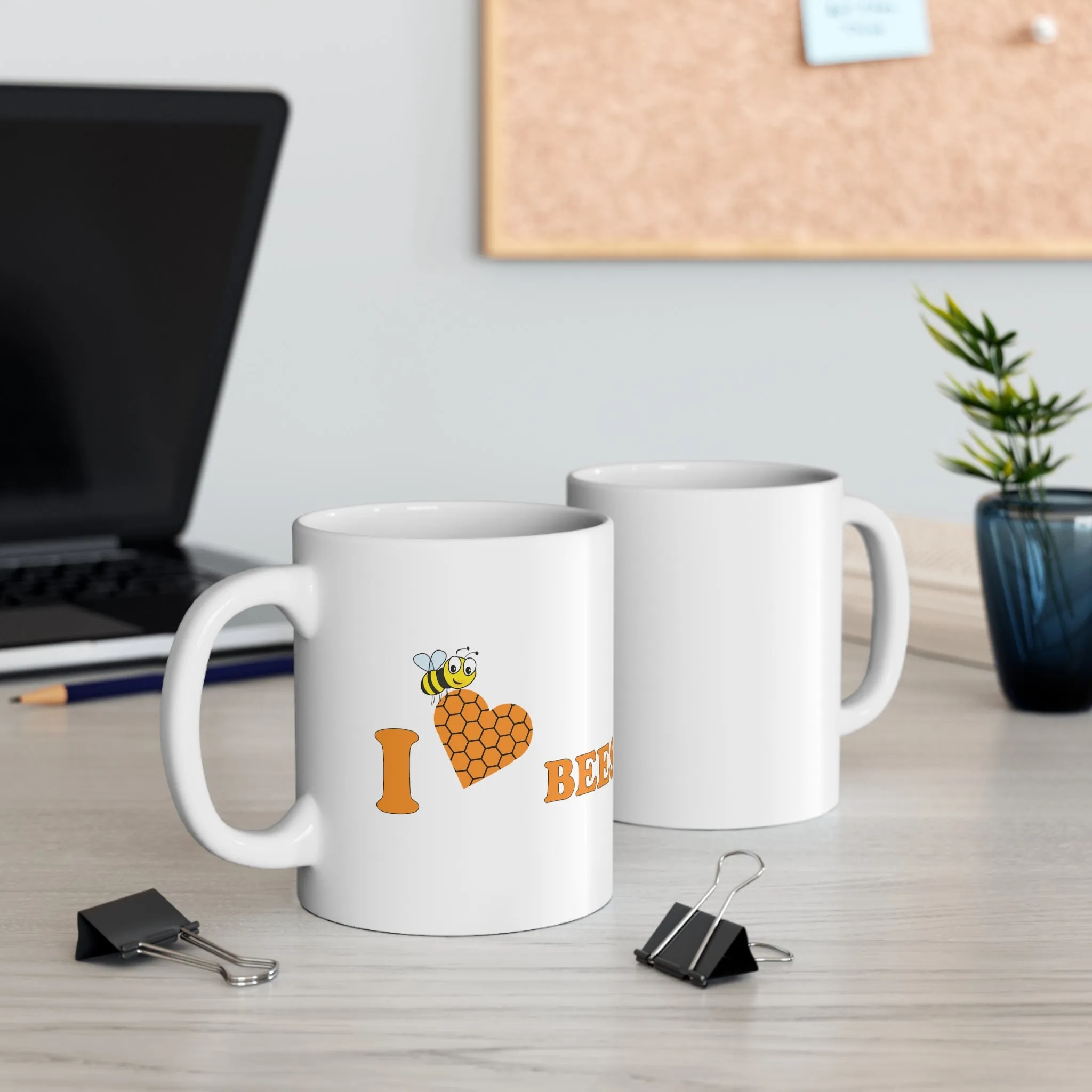 I Love Bees Mug 11oz