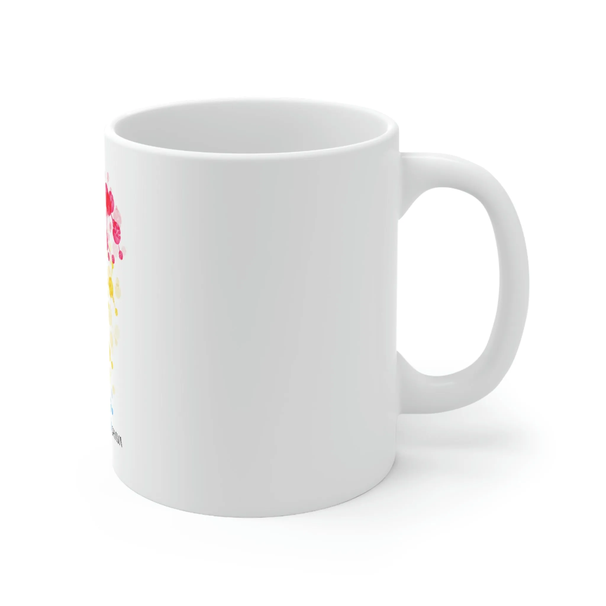 Pansexual Flag Ceramic Mug Chicago Pride - Rainbow Is In My DNA