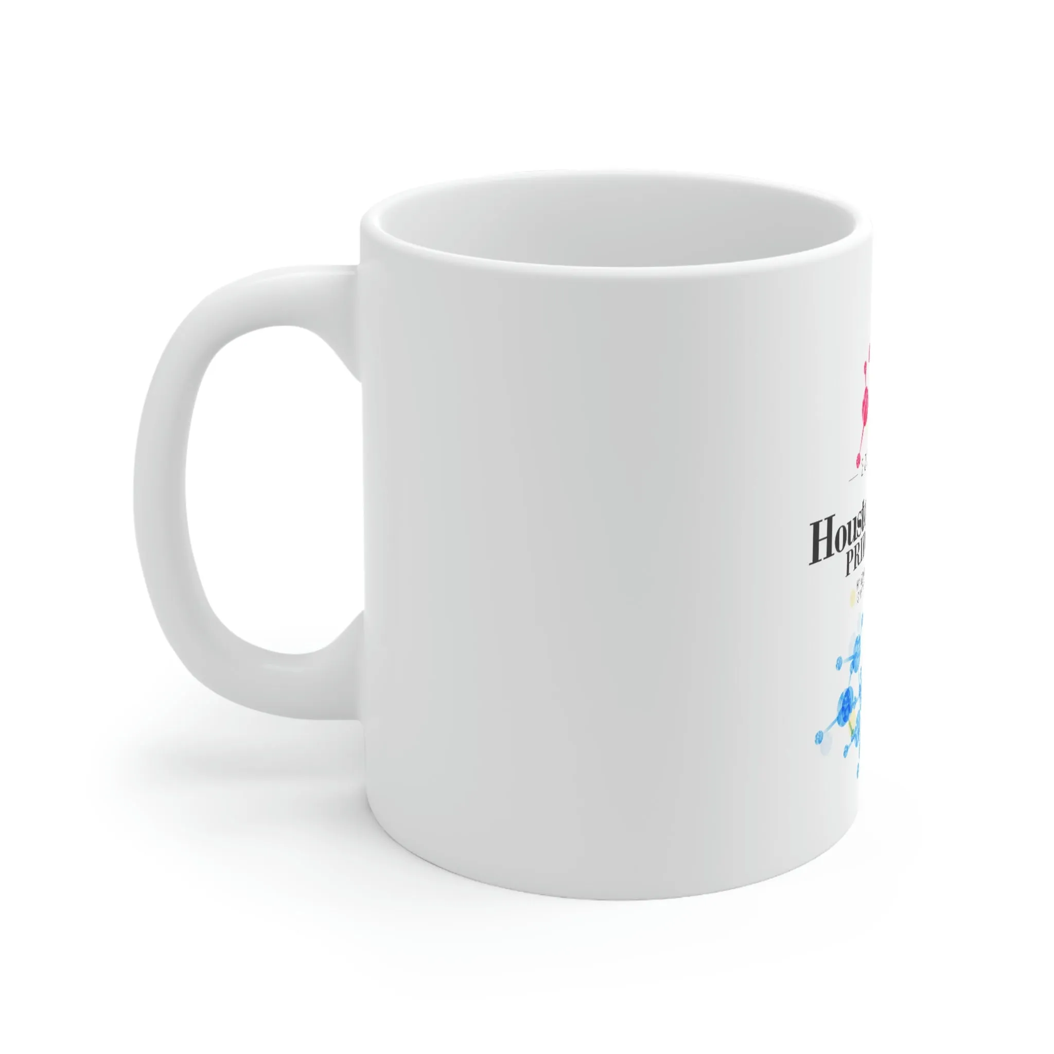 Pansexual Flag Ceramic Mug Houston Pride - Rainbow Is In My DNA