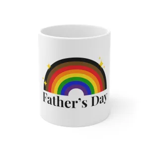 Philadelphia Pride Flag Ceramic Mug - Father's Day