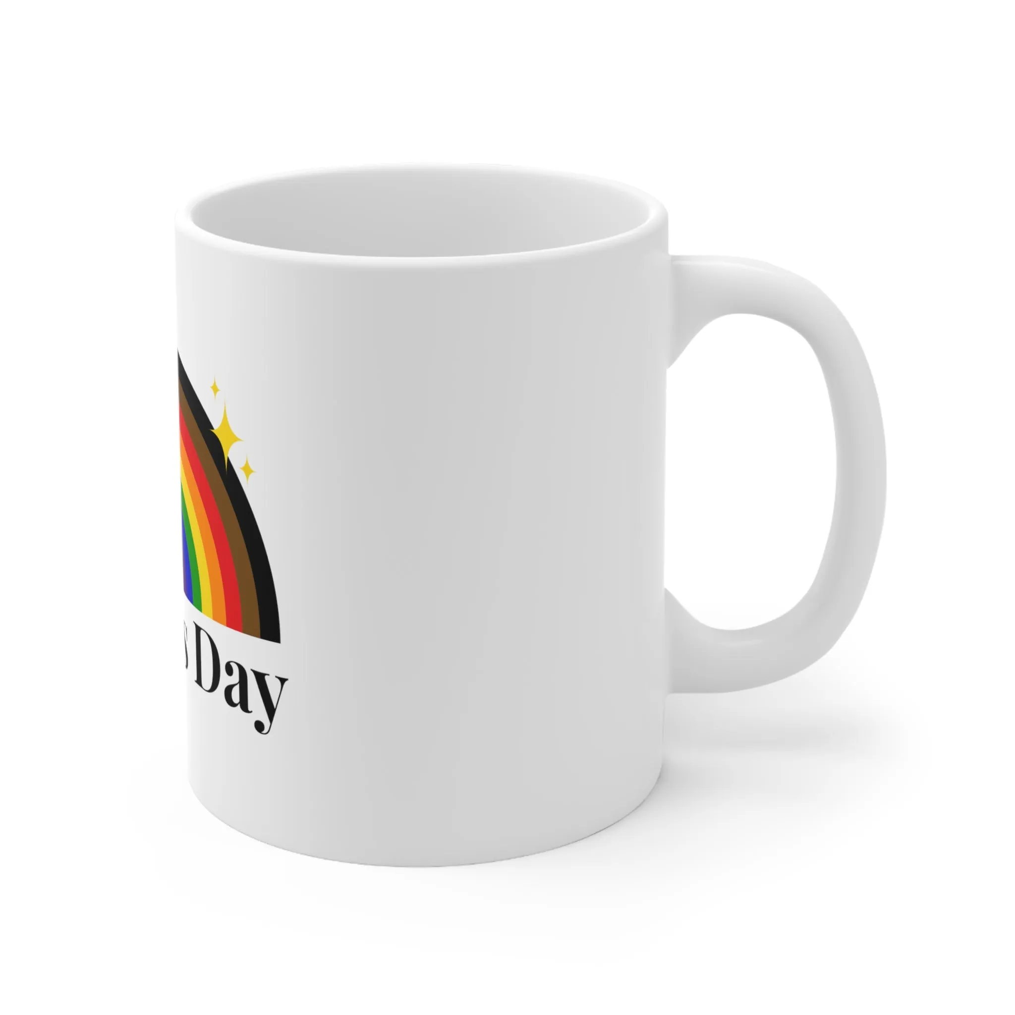 Philadelphia Pride Flag Ceramic Mug - Father's Day