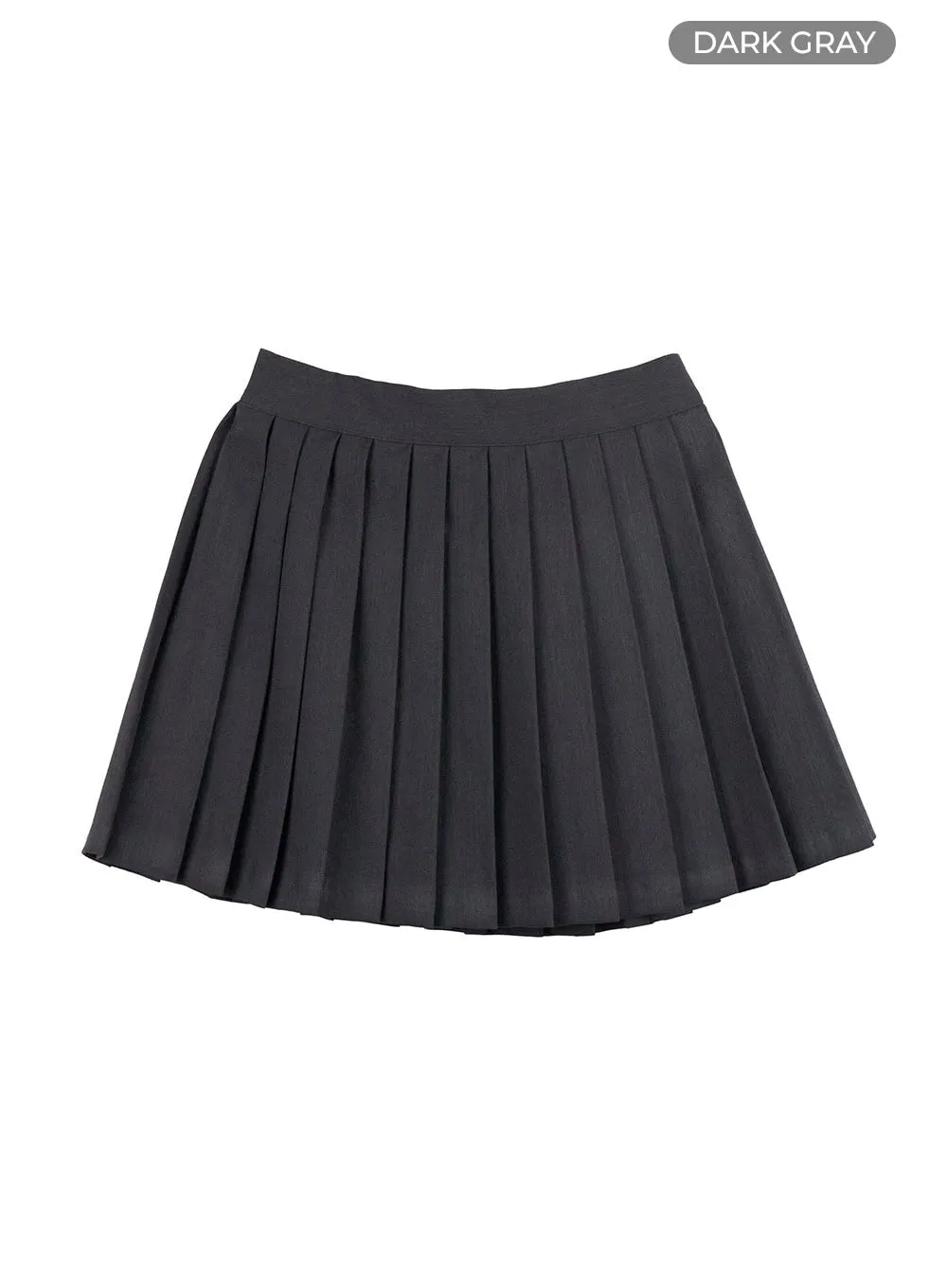 Pleated Mini Skirt IS402