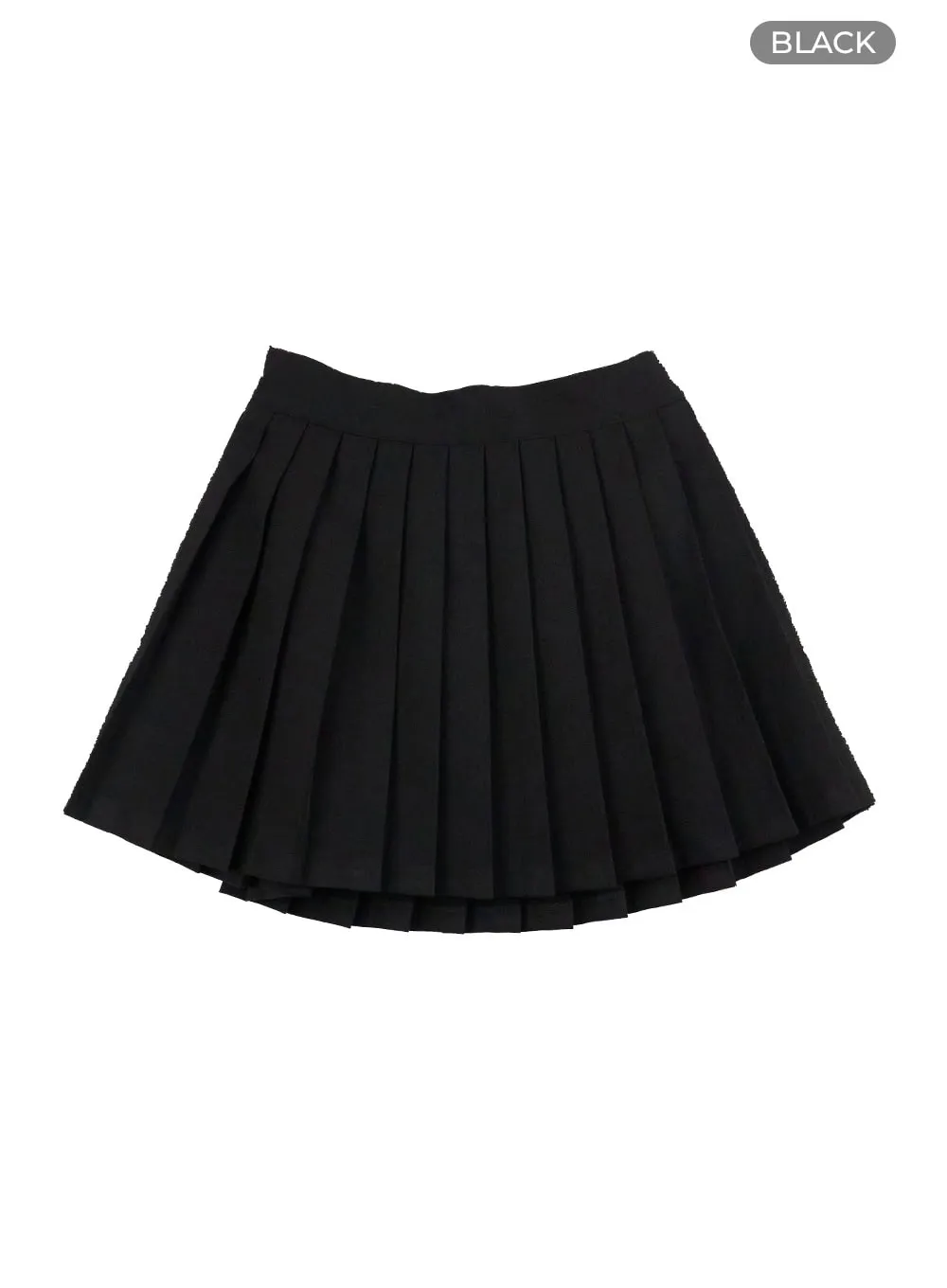 Pleated Mini Skirt IS402