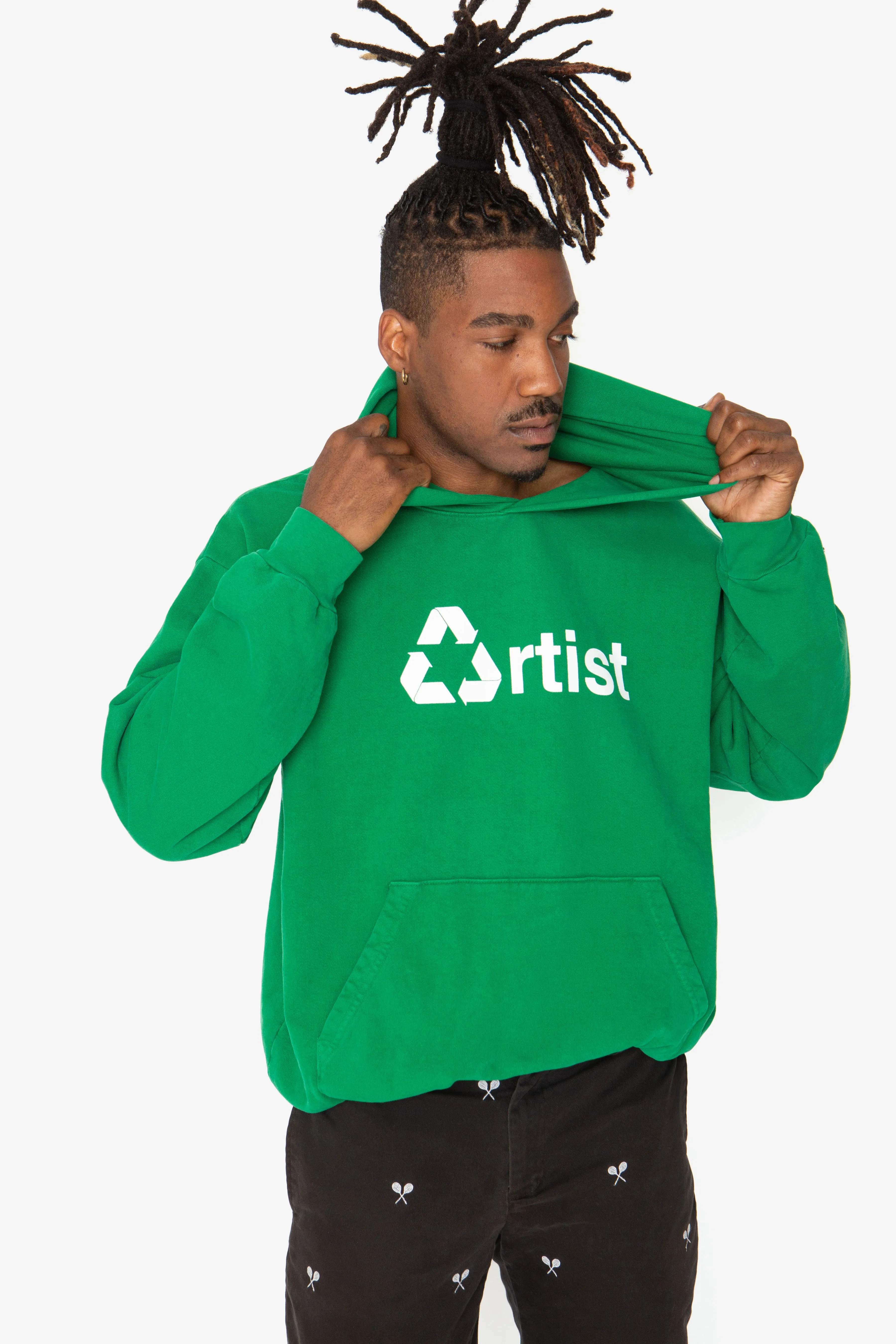 Recycled Artist Hoodie Sweatshirt