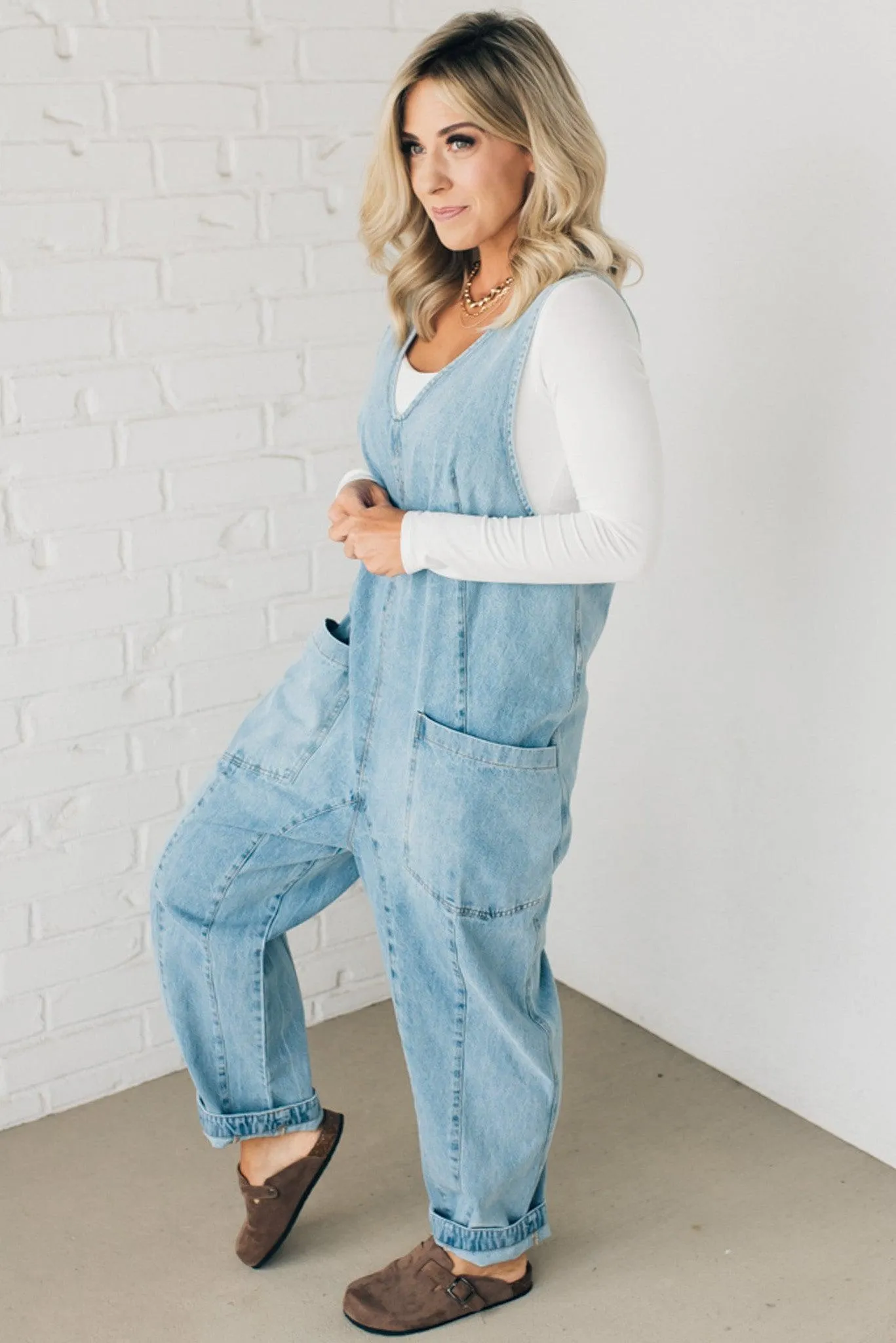 Reese Denim Jumpsuit