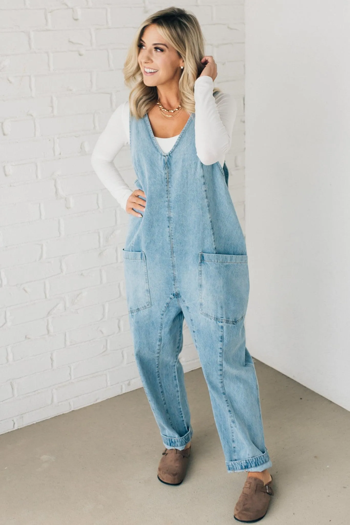 Reese Denim Jumpsuit