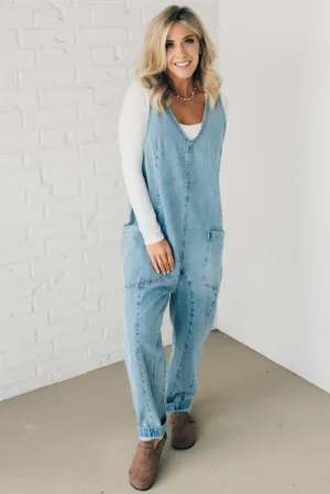 Reese Denim Jumpsuit