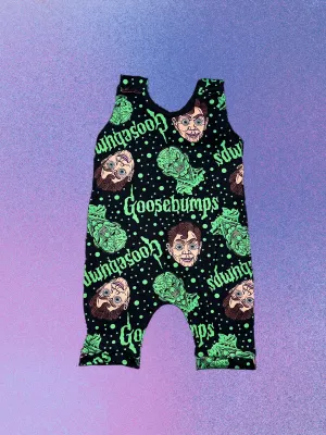 Spooky Book Jumper Overalls