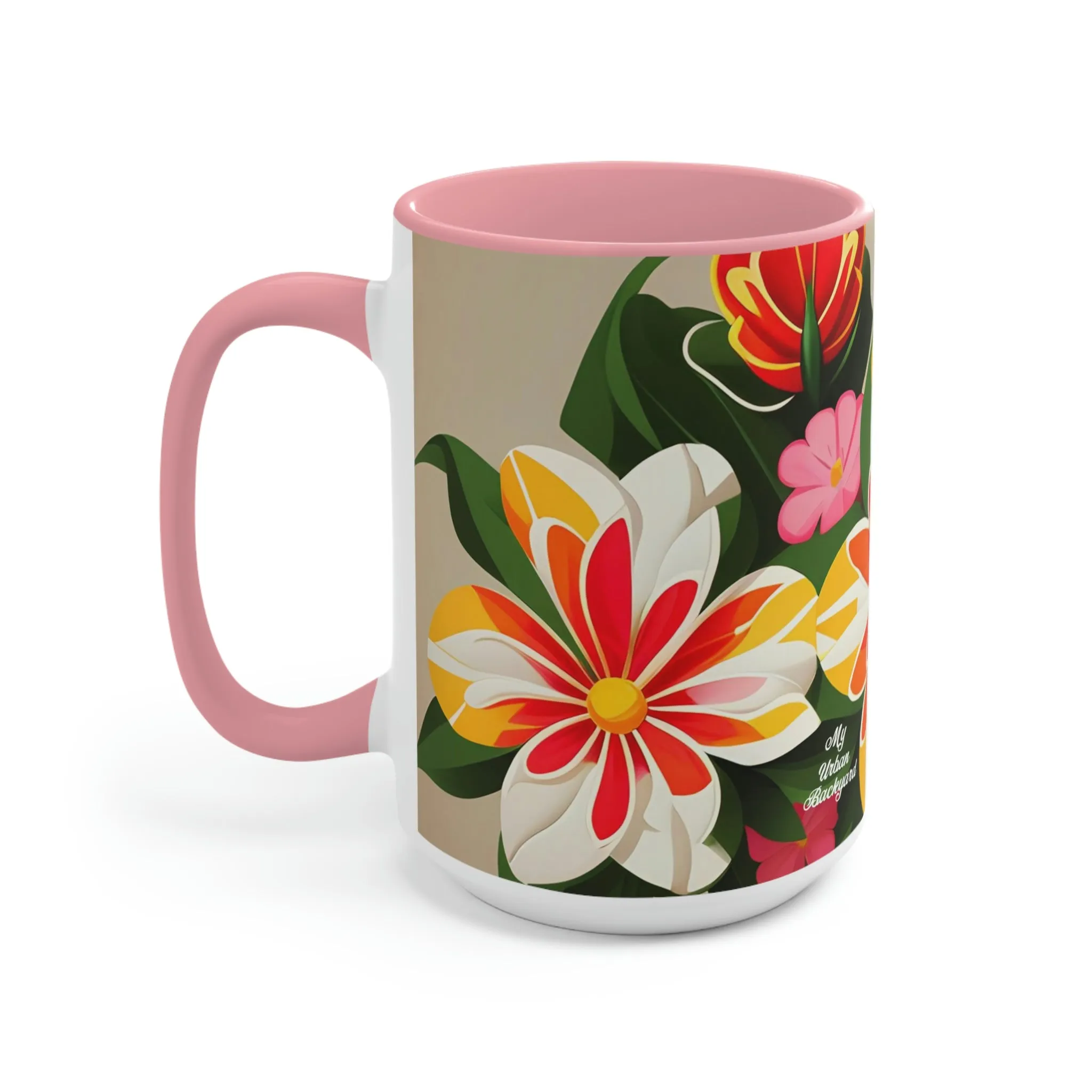 Vibrant Bouquet of Wildflowers, Ceramic Mug - Perfect for Coffee, Tea, and More!