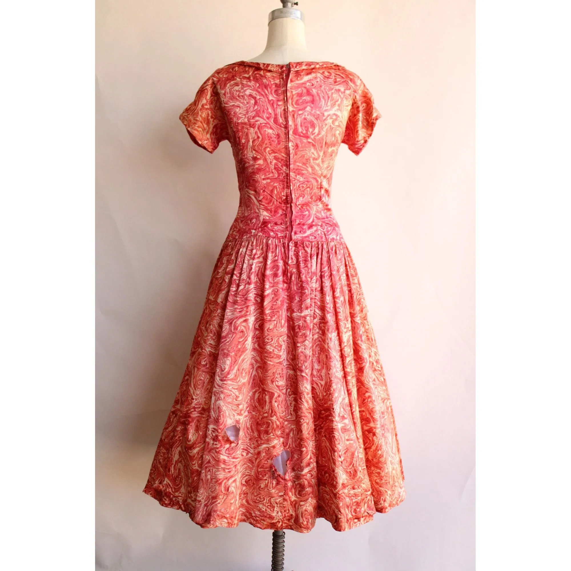 Vintage 1950s Jerry Gilden Spectator Fit and Flare Dress