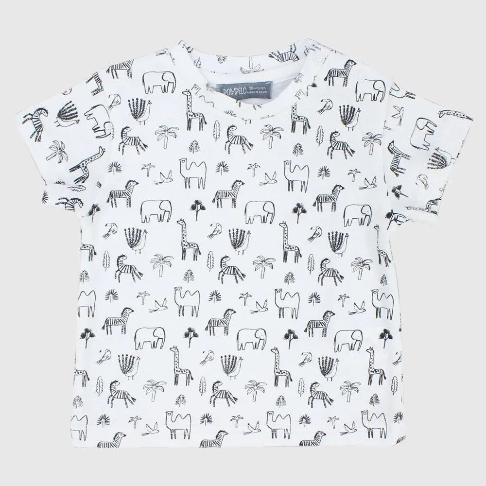 Wild Animals Short-Sleeved T-Shirt