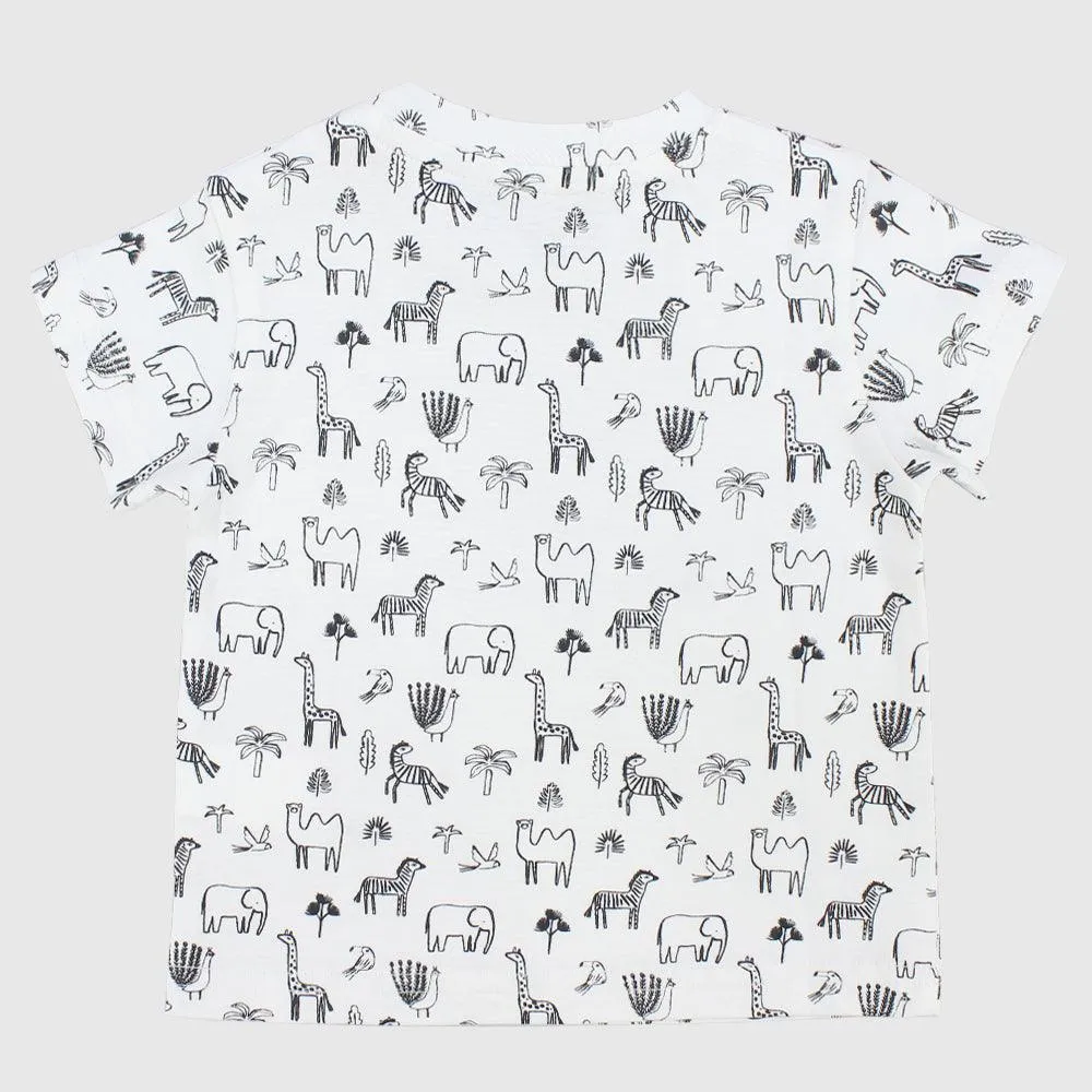 Wild Animals Short-Sleeved T-Shirt